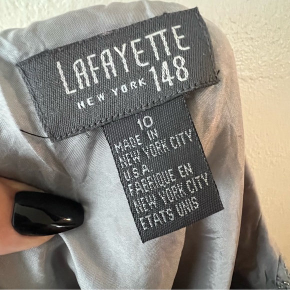 Lafayette 148 Midi Skirt Wool - Picture 2 of 10